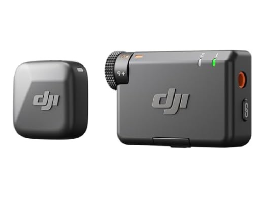DJI Mic Mini – Micro Cravate Sans Fil Ultra-Léger, Audio Haute Qualité, Annulation du Bruit, Transmission 400m