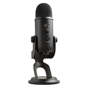 Blue Yeti – Microphone USB Professionnel pour Streaming, Podcast, Gaming & Enregistrement Studio