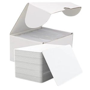 Pack de 100 Cartes NFC NTAG215 – Réinscriptibles, Étanches, 504 Octets, Compatible Tous Appareils NFC