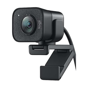 Logitech StreamCam – Webcam Full HD 1080p 60FPS, Détection de Visage IA, USB-C, Streaming et Vidéos Verticales